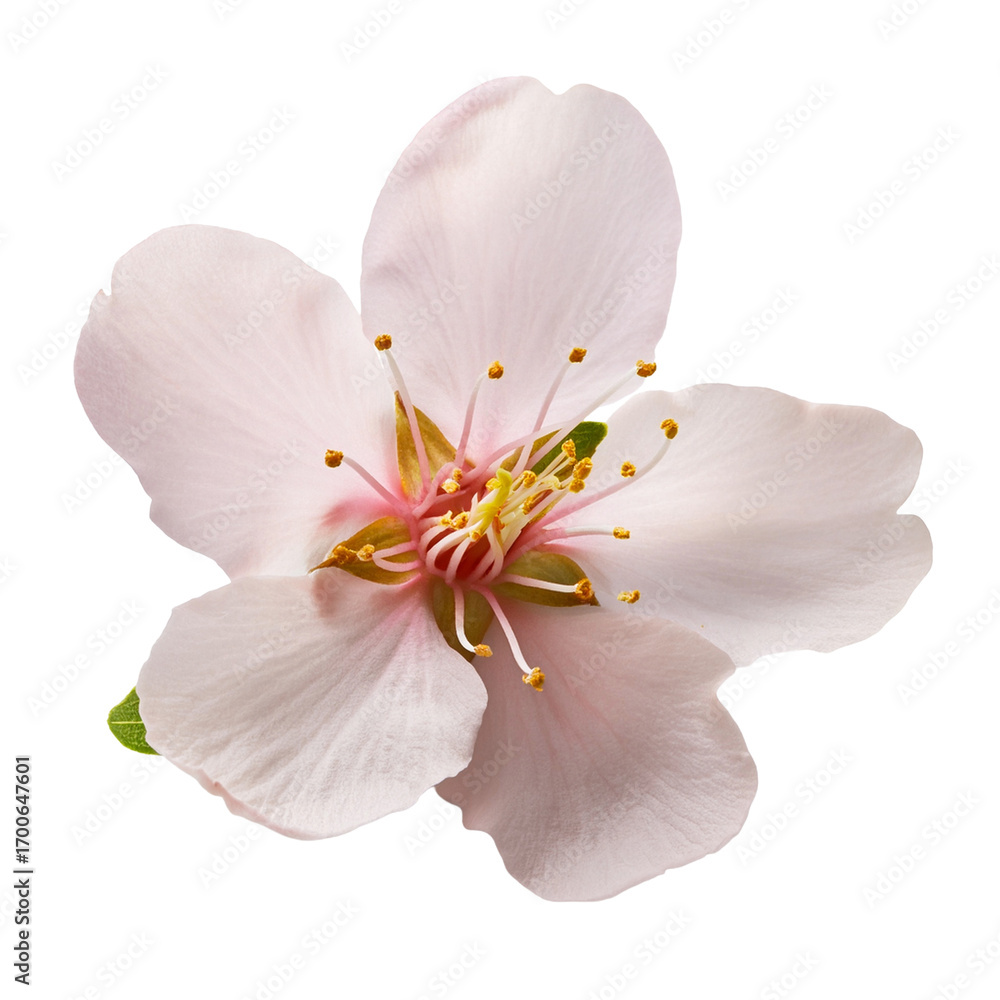 Naklejka premium flor blanco