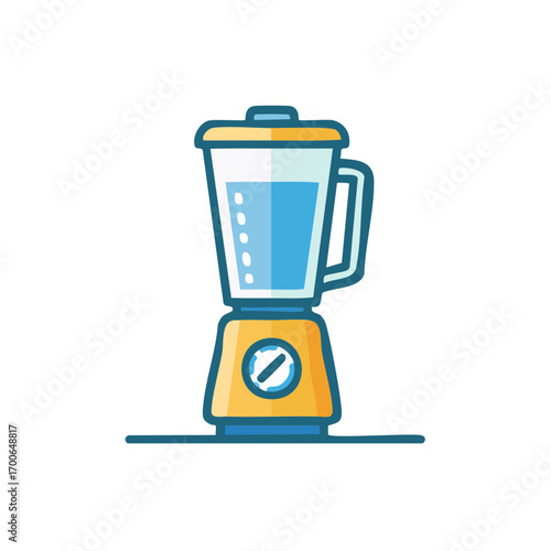 A vector illustration of a blender, perfect for fresh smoothies or culinary tasks