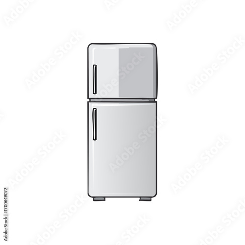 A modern and efficient refrigerator, ideal for keeping food fresh