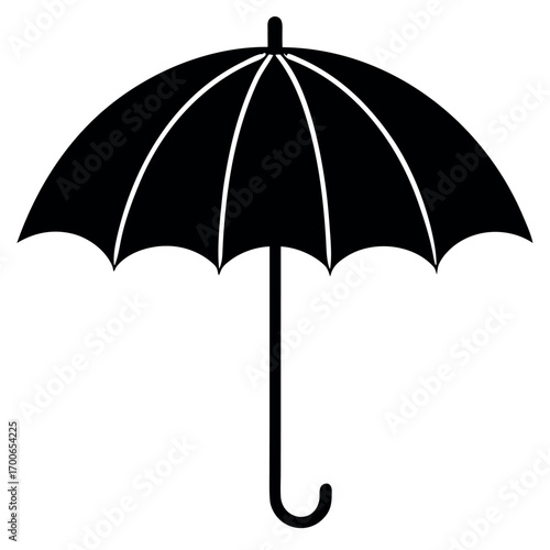Umbrella flat icon vector design. Rain drop protection