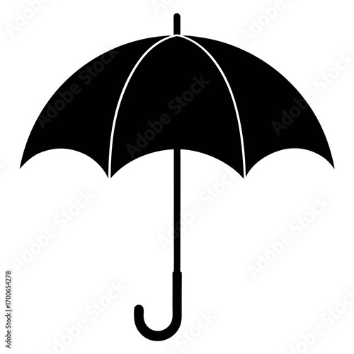 Umbrella flat icon vector design. Rain drop protection