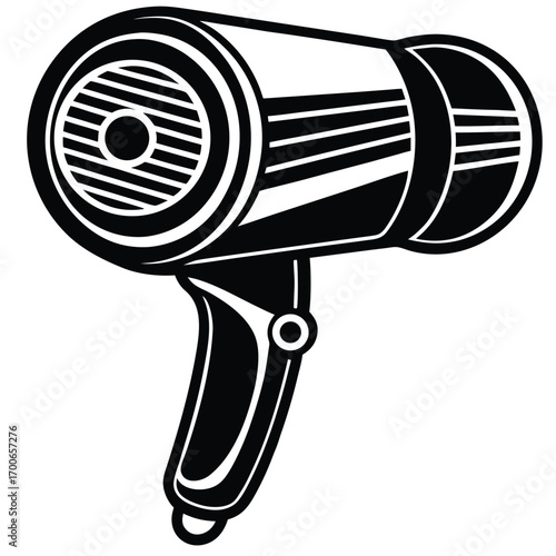 hair dryer vector icon