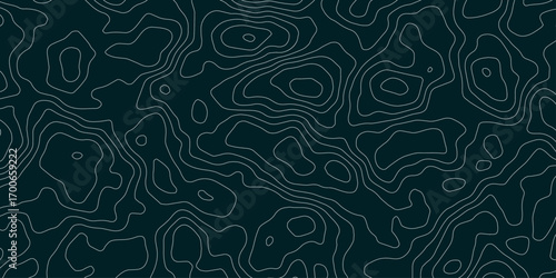 Abstract elevations topographic textures geometric terrain sharp topographic angles navy blue color wavy topography map background.	
