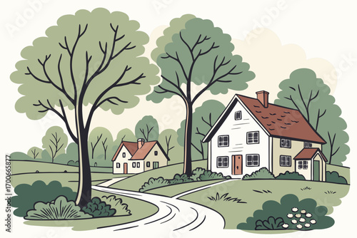 house in the forest