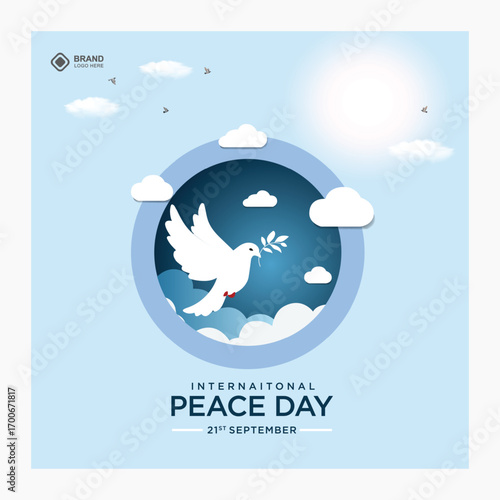 International Peace Day, observed on September 21st, is a global day dedicated to promoting peace, non-violence, and ceasefire.