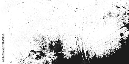 Wallpaper Mural Vector distressed texture with grunge of black and white background. Black and white grunge. dust and grunge grain texture distorted grange shape .Texture of old wall.  Torontodigital.ca