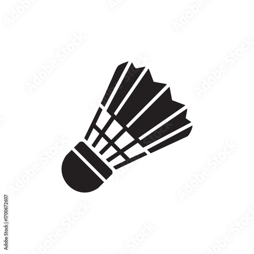 Badminton Shuttlecock Icon for Sports and Recreation