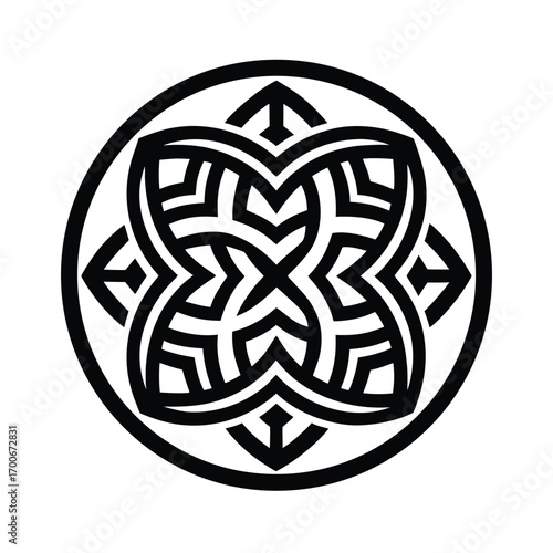 Mystic Celtic Circle Pattern Traditional Design