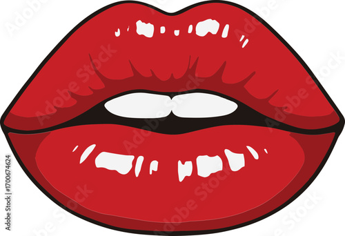 Female Lips SVG Cut Files for Cricut & Silhouette