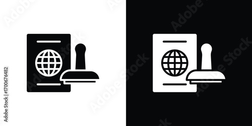 Visa icon Concept. vector design and illustration.
