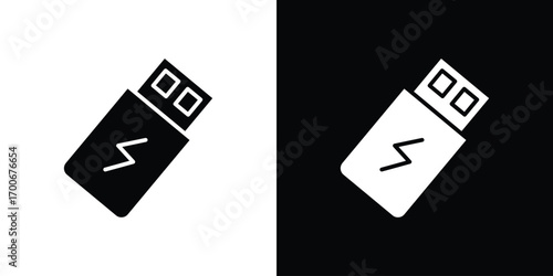 USB icon Concept. vector design and illustration.