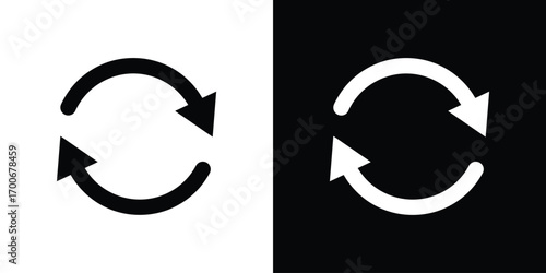 Repeat icon Concept. vector design and illustration.