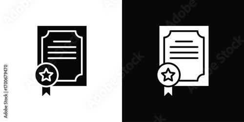 Patented icon Concept. vector design and illustration.