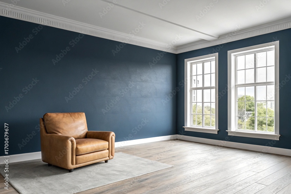 Fototapeta premium empty room with a window