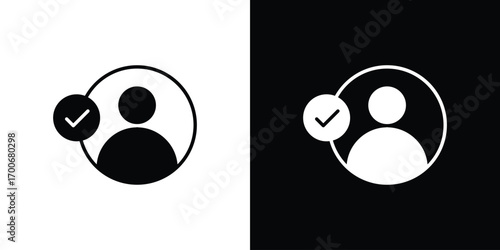 Login icon Concept. vector design and illustration.