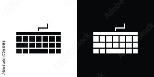 Keyboard icon Concept. vector design and illustration.