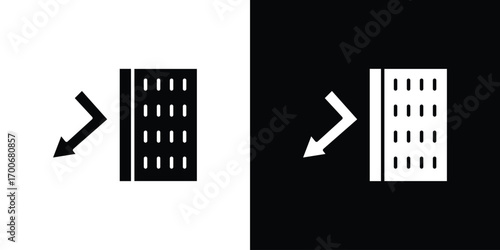 Insulation icon Concept. vector design and illustration.