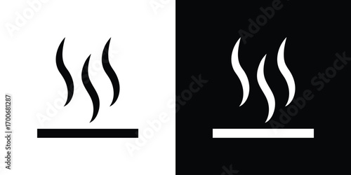 Heat icon Concept. vector design and illustration.