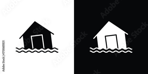 Flood icon Concept. vector design and illustration.