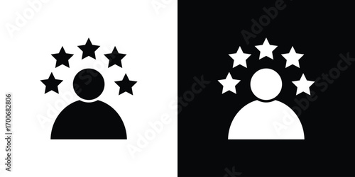 Customer loyalty icon Concept. vector design and illustration.