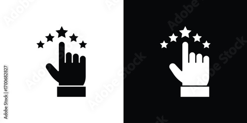 Customer feedback icon Concept. vector design and illustration.