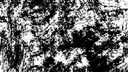 Black and White Abstract Grunge Scratch Texture Background