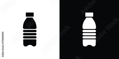 Bottle icon Concept. vector design and illustration.
