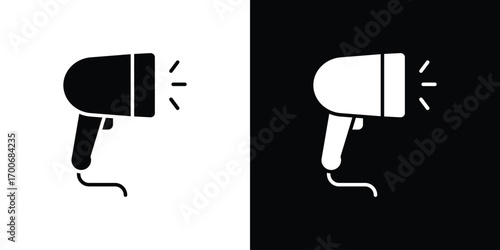Barcode scanner icon Concept. vector design and illustration.