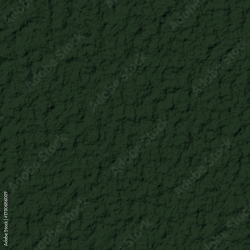 Seamless Dark Green Textured Background with Subtle Organic Wrinkled Pattern for Design Concepts