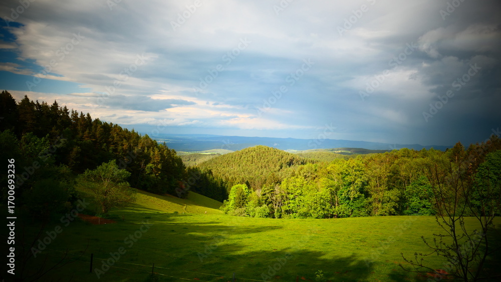 Obraz premium Landschaft der buckligen Welt, Niederösterreich (2)