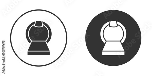 MRI icon clipart flat designs. illustration vectors