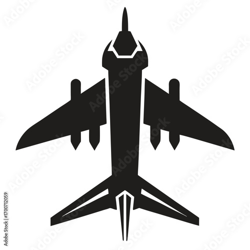 Black Aerospace Tool Shape Vector Design