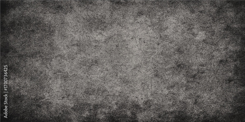 Grunge textured black leather surface with a dark vintage pattern