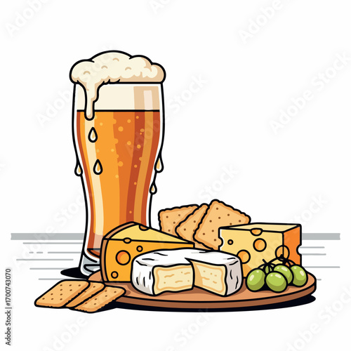 beer, mug, drink, glass, alcohol, vector, illustration, beverage, foam, food, bar, design, ale, cartoon, art, cup, icon, pub, label, symbol, pint, oktoberfest, cold, drunk, lager