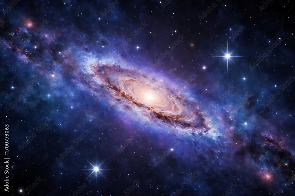 Fototapeta premium galaxy in space