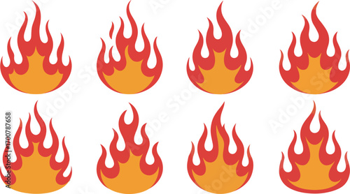 fiery hot  and new icons 