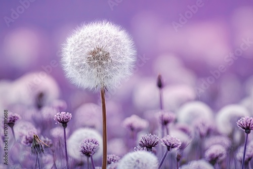 thistle flower in the field