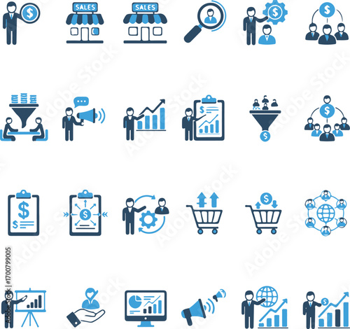 Sales Management iconset