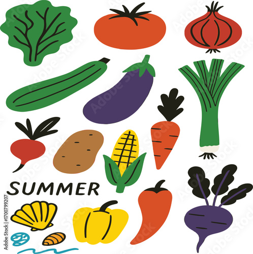 Abstract geometric design with bold colors and clean lines