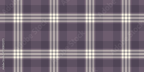 Mother pattern tartan check, yard seamless texture background. Line fabric vector plaid textile in pastel and grey colors.