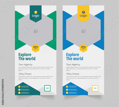 Digital Marketing Expert Roll-up Banner Template