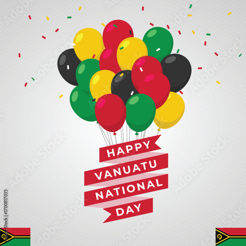 VANUATU Background for Festivals and National Days Celebrations