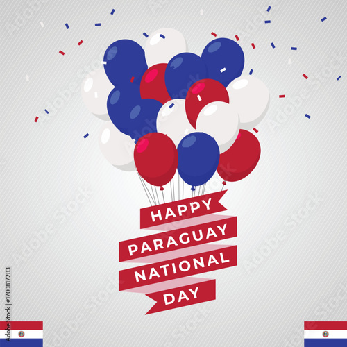 PARAGUAY Background for Festivals and National Days Celebrations