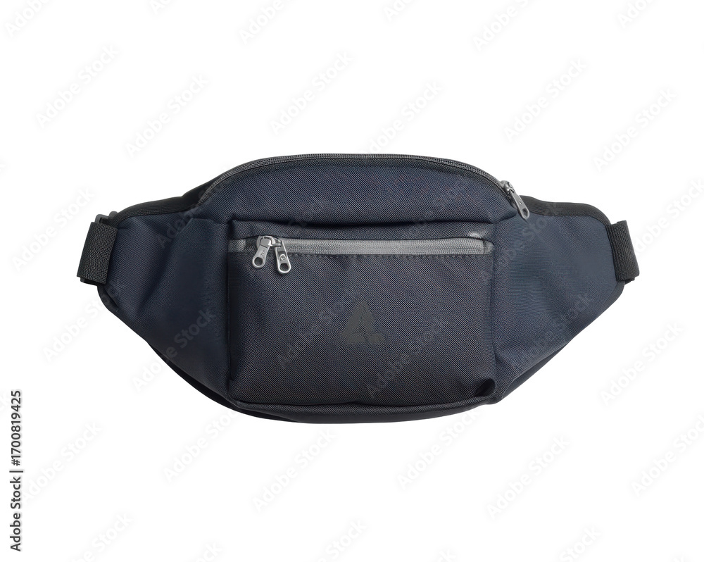 Naklejka premium Isolated stylish waist bag perfect for outdoor adventures and everyday convenience