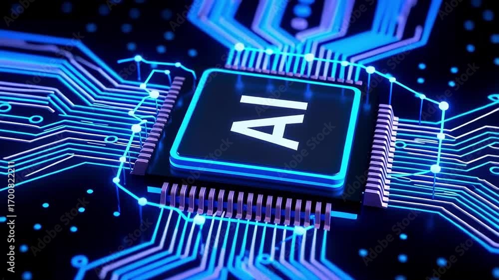 Artificial intelligence ai chip processor technology neural network ...