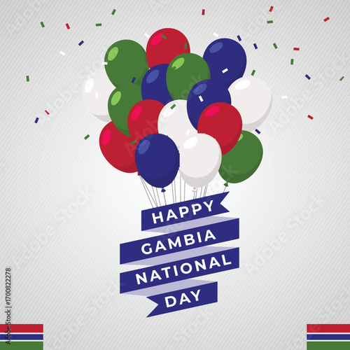 GAMBIA Background for Festivals and National Days Celebrations