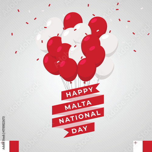 MALTA Background for Festivals and National Days Celebrations