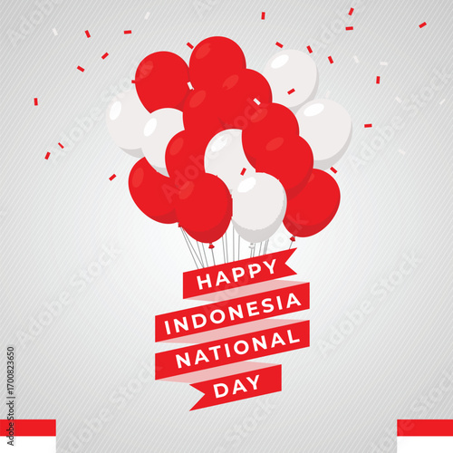INDONESIA Background for Festivals and National Days Celebrations