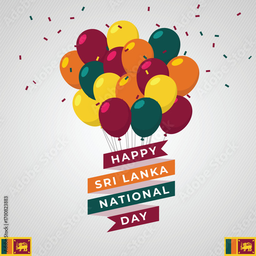 SRI LANKA Background for Festivals and National Days Celebrations