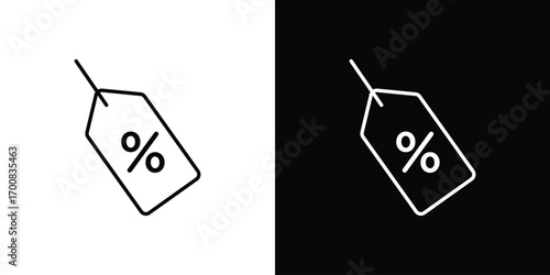 Tags icon logo template designs.